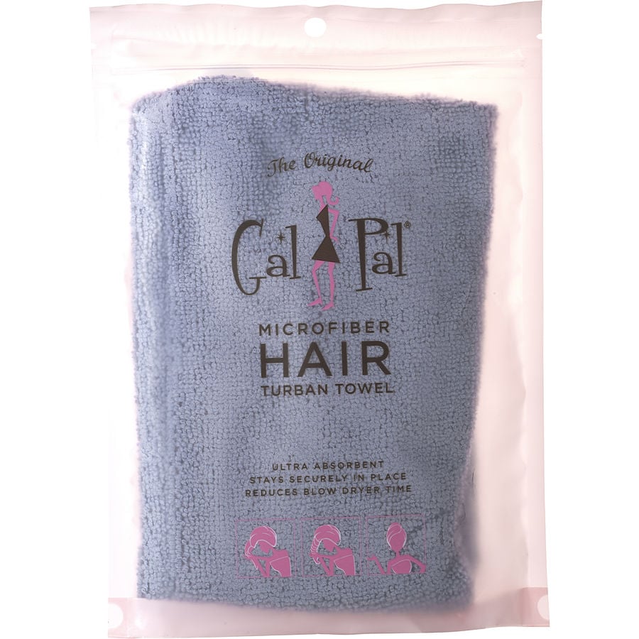 Spa Accessories Gal Pal Microfiber Hair Turban Towel - Grey