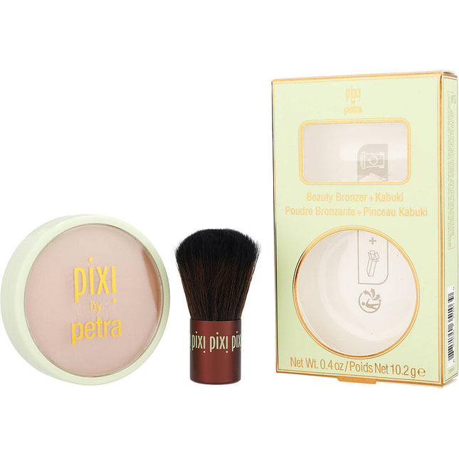 Pixi Beauty Bronzer + Kabuki Beauty Bronzer + Kabuki Brush 10.2g/0.4oz