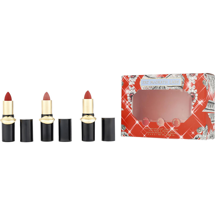 Pat Mcgrath Labs Mini Mattetrance Lipstick Trio Limited Release