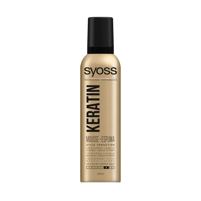 Syoss Foam Hair Keratin Style Perfection Unisex, 250 ml