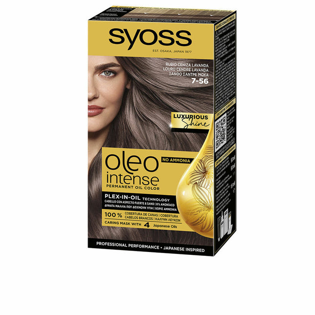 Syoss Oleo Intense Tinte Sin Amoniaco 7-56-Rubio Ceniza Lavanda 5 U Unisex