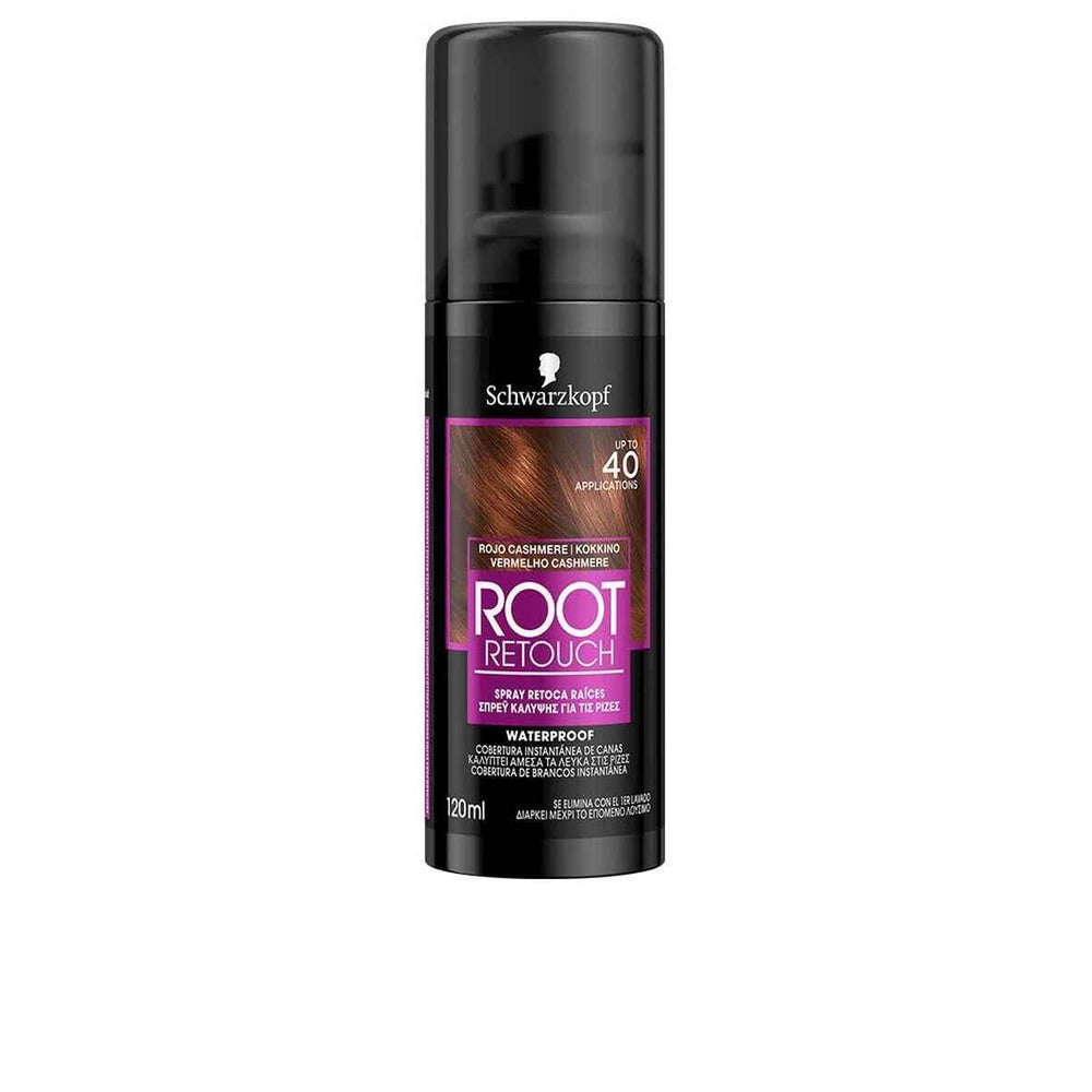 Syoss Root Retouch Retoca Raices – Spray Rojo Cashmere Unisex, 120 ml