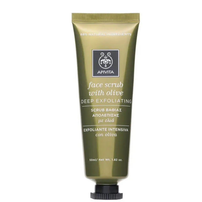 Apivita Deep Exfoliating Scrub With Olive Unisex, 50 ml