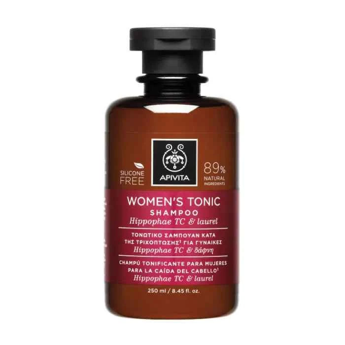 Apivita Womens Tonic – Shampoo With Hippophae Tc And Laurel Unisex, 250 ml