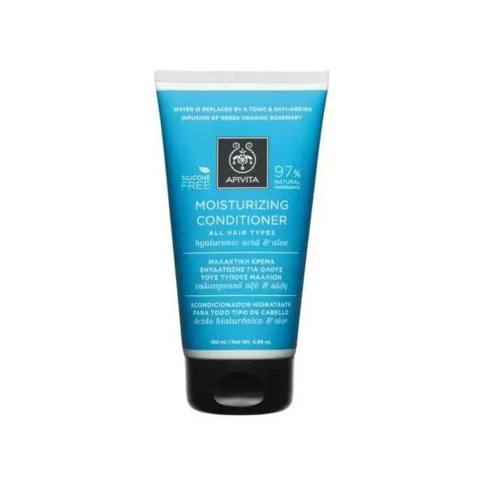 Apivita Moisturizing – Conditioner With Hyaluronic Acid And Aloe Unisex, 150 ml