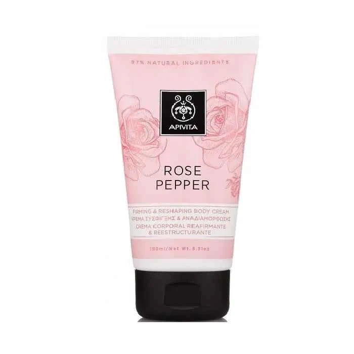 Apivita Rose Pepper Firming and Reshaping Body – Cream Unisex, 150 ml