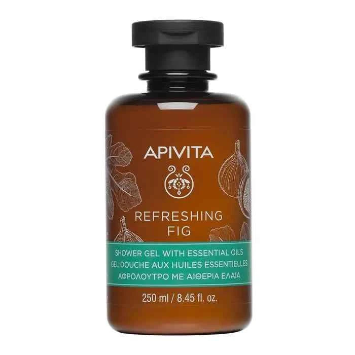 Apivita Fig Shower – Gel With Essential Oils, 250 ml