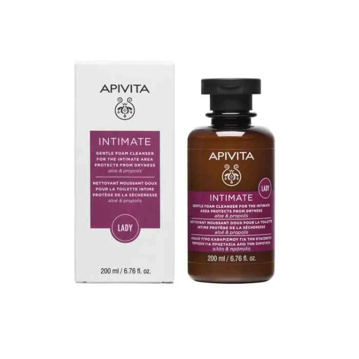 Apivita Foaming Cleanser Intimate Zone Unisex, 200 ml