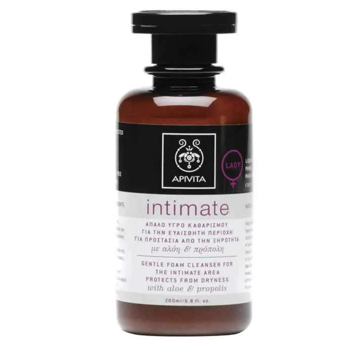Apivita Gentle Foam Cleanser for the Intimate Area Protects from Dryness Unisex, 200 ml