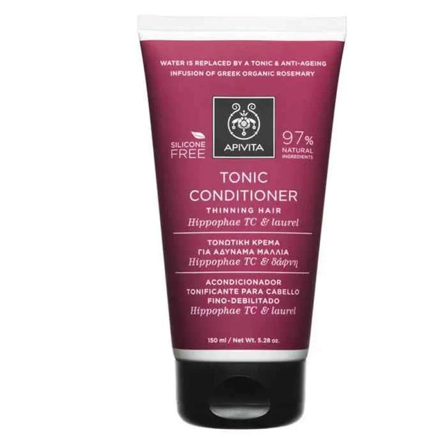Apivita Tonic – Conditioner With Hippopae Tc And Laurel Unisex, 150 ml