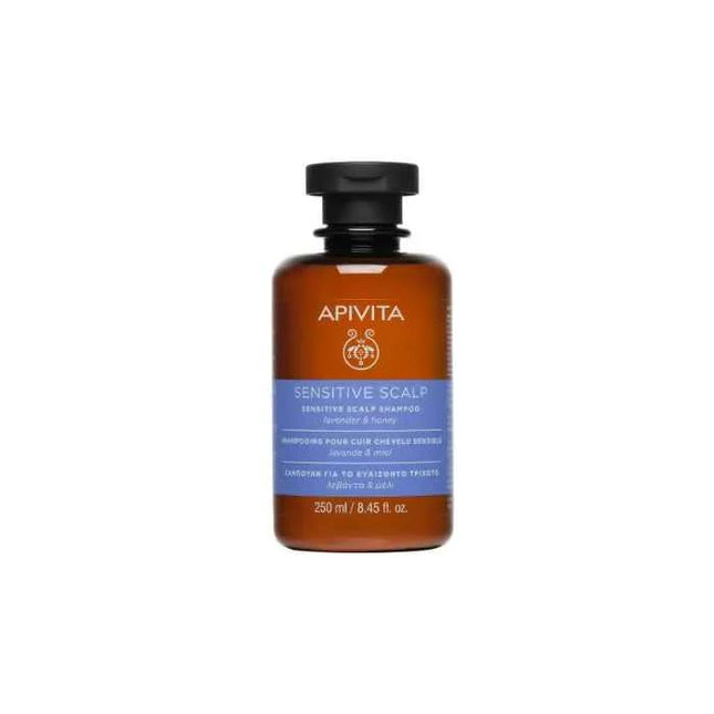 Apivita Sensitive Scalp – Shampoo With Lavender And Honey Unisex, 250 ml