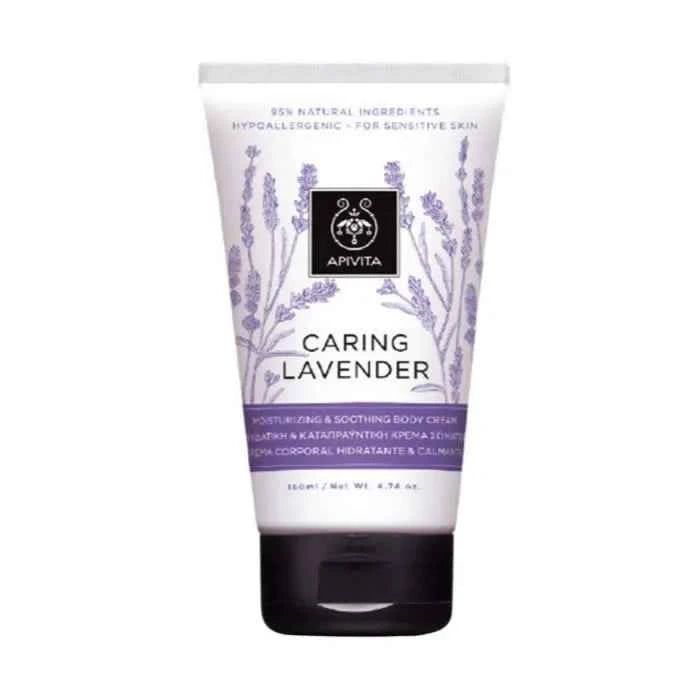 Apivita Caring Lavender Moisturizing & Soothing Body – Cream Hypoallergenic Unisex, 150 ml