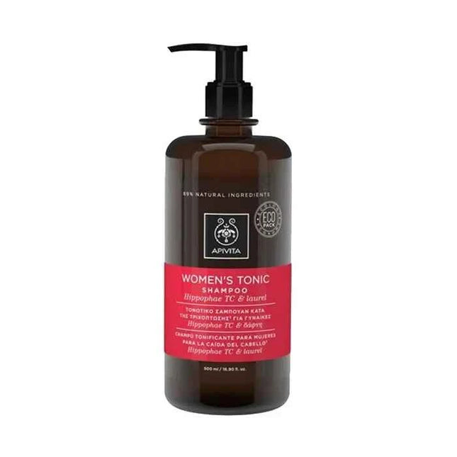 Apivita Womens Tonic – Shampoo With Hippophae Tc And Laurel Unisex, 500 ml