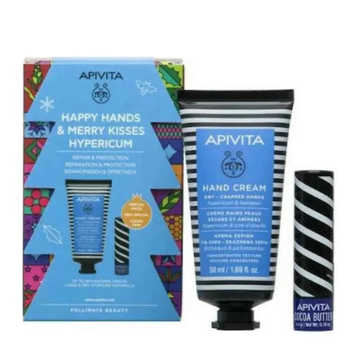 Apivita Hand – Cream Hypericum Repair Y Protection 50 ml Unisex, Set 2 Pieces