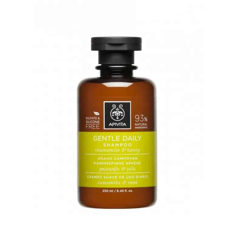 Apivita Shampoo For Frequent Use With Chamomile And Honey Unisex, 250 ml