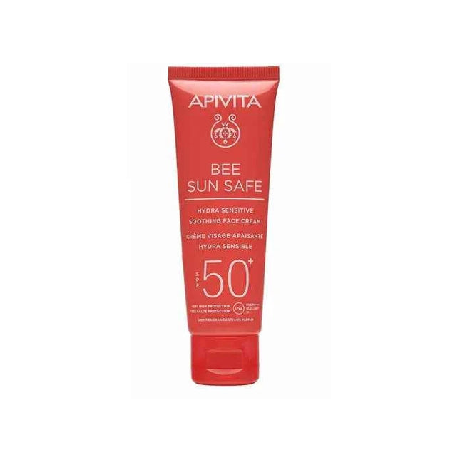 Apivita Bee Sun Safe Hydra Sensitive Soothing Face – Cream SPF 50+ Unisex, 50 ml