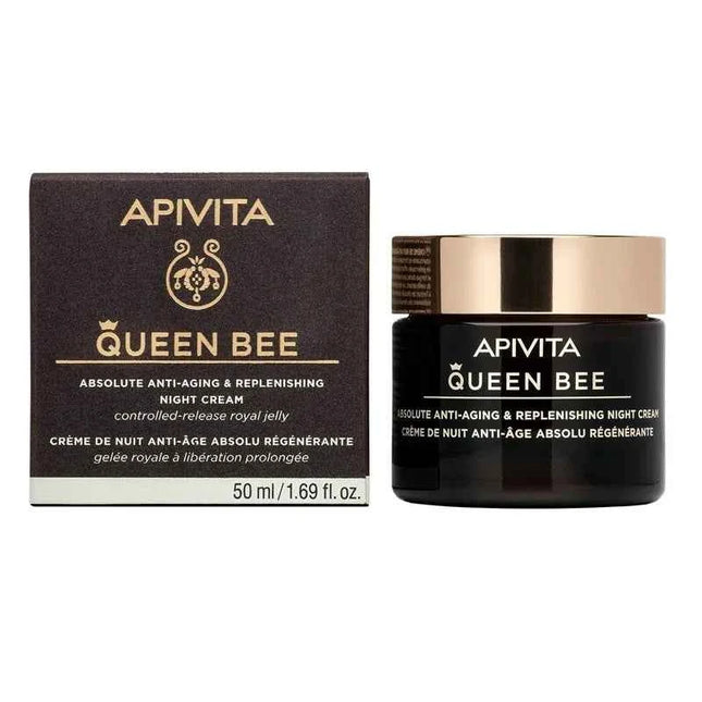 Apivita Queen Bee Night – Cream, 50 ml