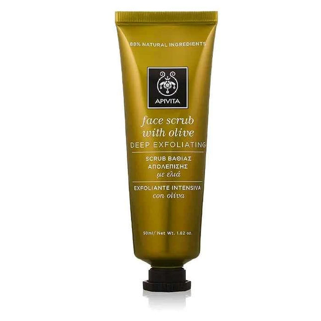 Apivita Olive Facial Scrub, 50 ml