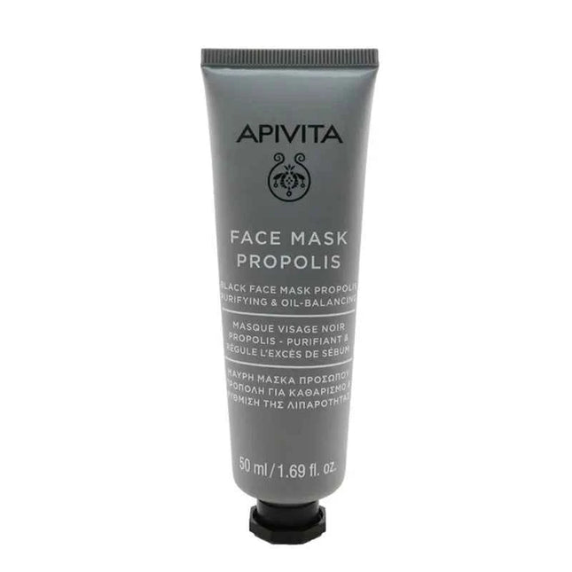 Apivita Black Face Mask Propolis, 50 ml
