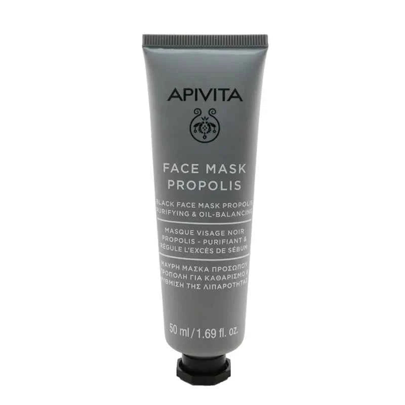 Apivita Black Face Mask Propolis, 50 ml