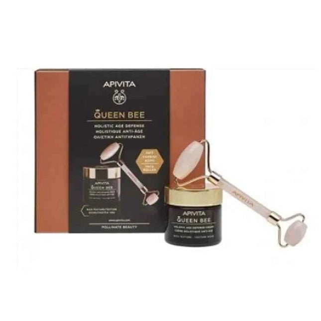 Apivita Queen Bee Rich Texture – Cream 50 ml Unisex, Set 2 Pieces