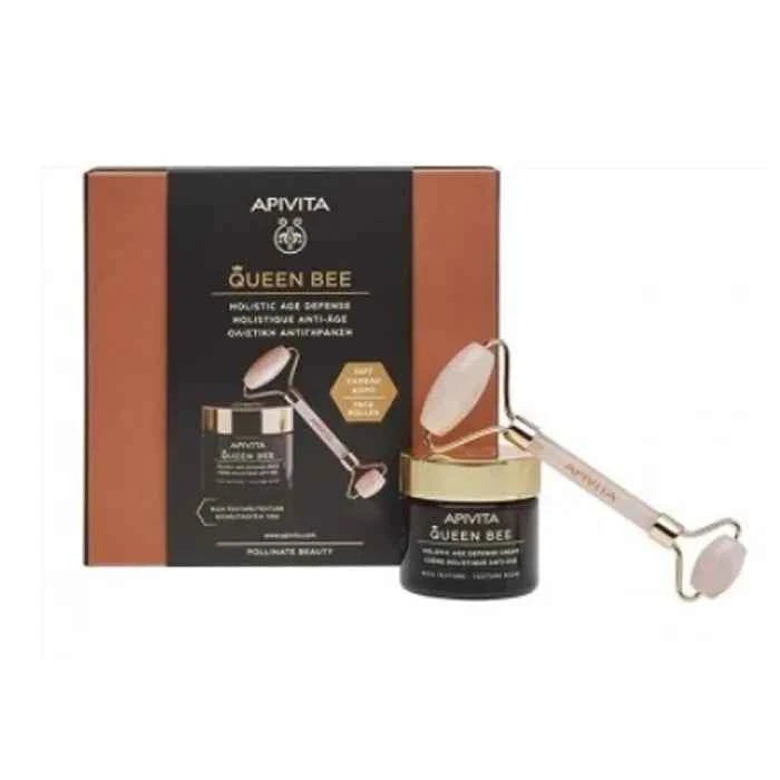 Apivita Queen Bee Rich Texture – Cream 50 ml Unisex, Set 2 Pieces