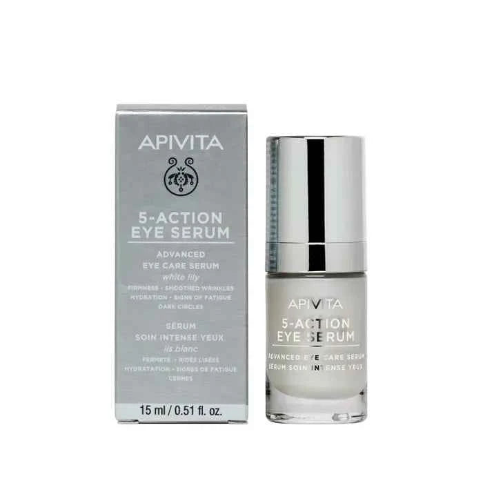 Apivita 5-Action Eye – Serum, 15 ml