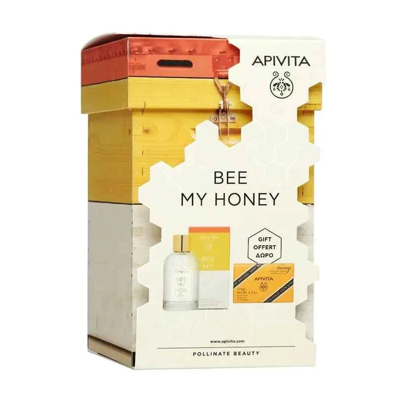 Apivita Bee My Honey – Eau de Toilette Unisex 100 ml, set 2 Pieces