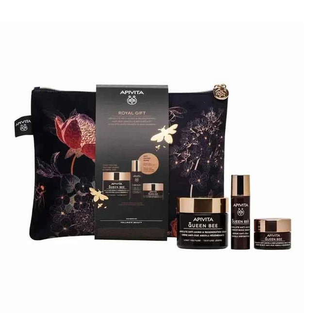 Apivita Queen Bee Holistic Anti-Aging – Cream 50 ml Unisex, Set 3 Pieces