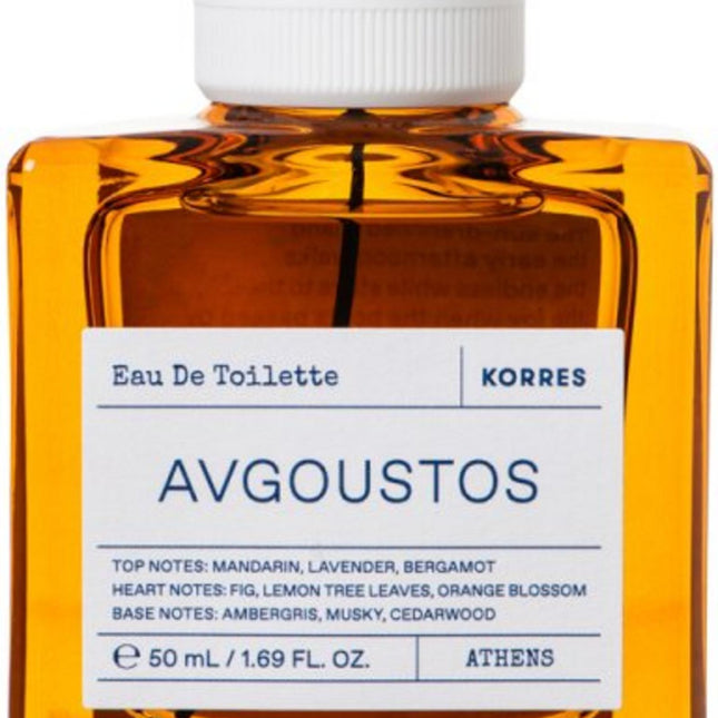 Korres Avgoustos – Eau de Toilette Unisex, 50 ml