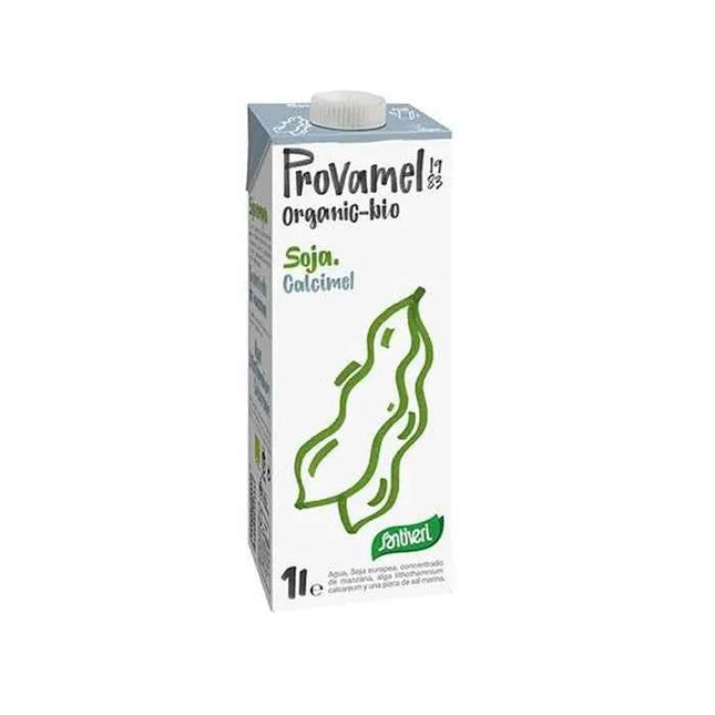 Santiveri Soya Drink Calcimel Bio, 8X1 L