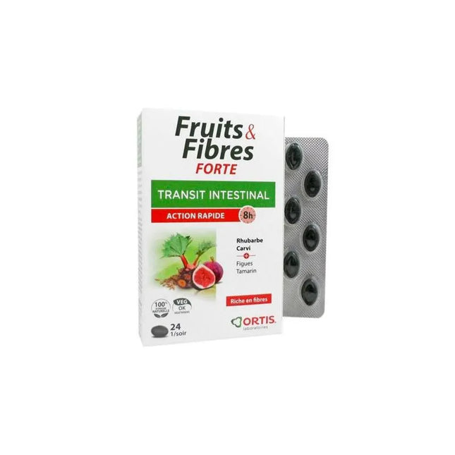 Ortis Fruits And Fibers Forte, 24 tablets