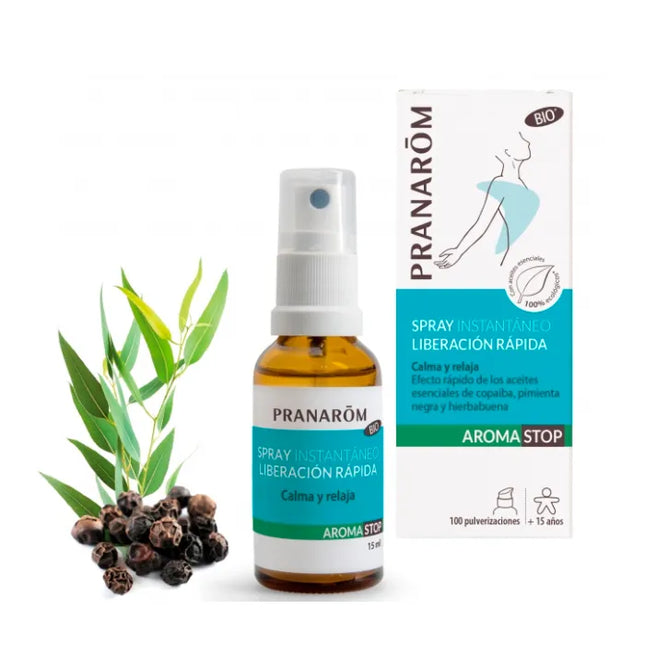 Pranarôm Pranarom AromaStop Rapid Release Instant – Spray, 15 ml