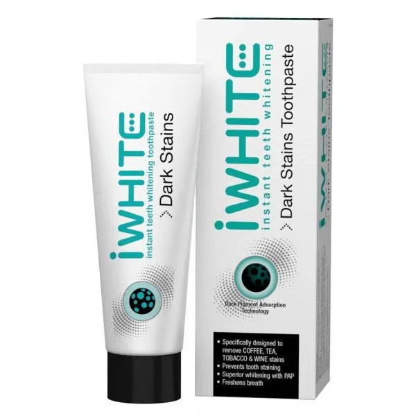 Iwhite Dark Stains Toothpaste Pack 75 ml Brush