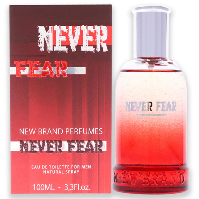 New Brand Never Fear – Eau de Toilette for Men, 100 ml