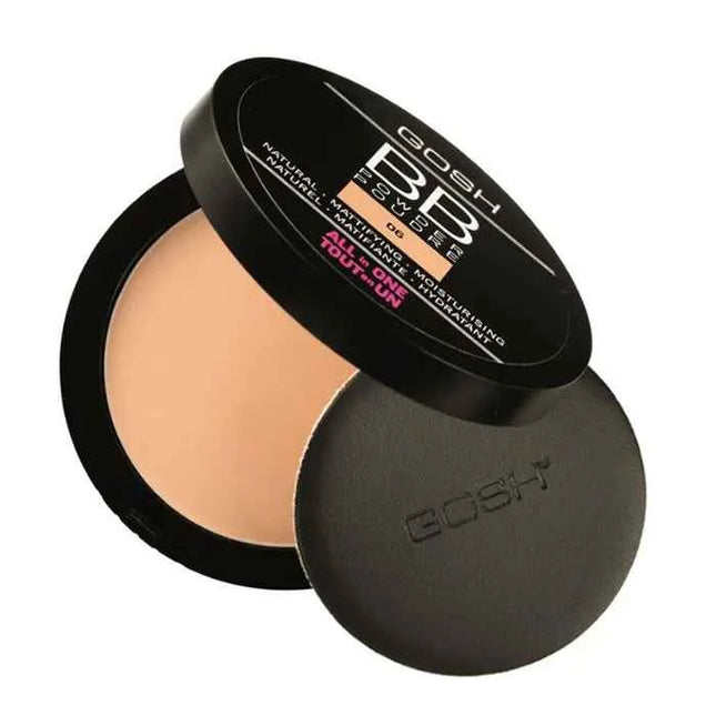 GOSH BB Powder All In One 06 Warm Beige Unisex, 6.5 g