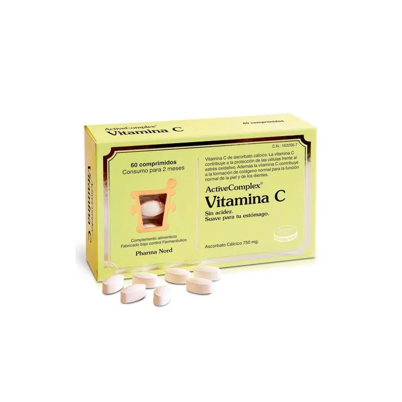 Pharma NORD Activecomplex Vit C 60comp Calcium Ascorbate