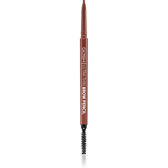 Gosh Ultra Thin Perfume-Free Matte – Eyebrow Liquid Liner for Women, 001, Brown, 0.09 g