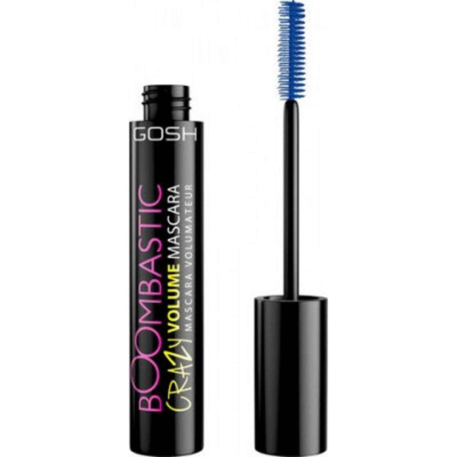 Gosh Boombastic Crazy Volume – Mascara for Women, 002, Crazy Blue, 13 ml