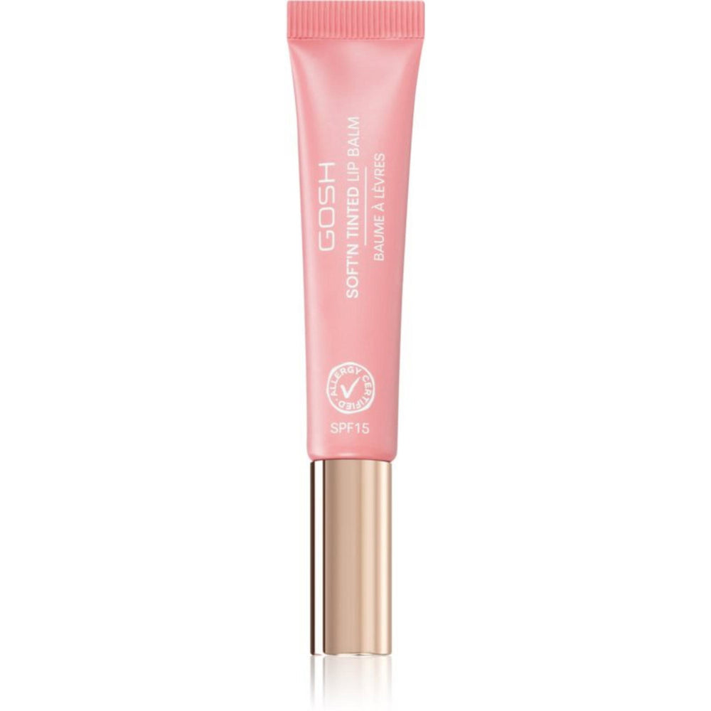 Gosh Soft'n Clear Vegan Moisturized – Lip Balm for Women, 001, Nude, SPF 15, 8 ml