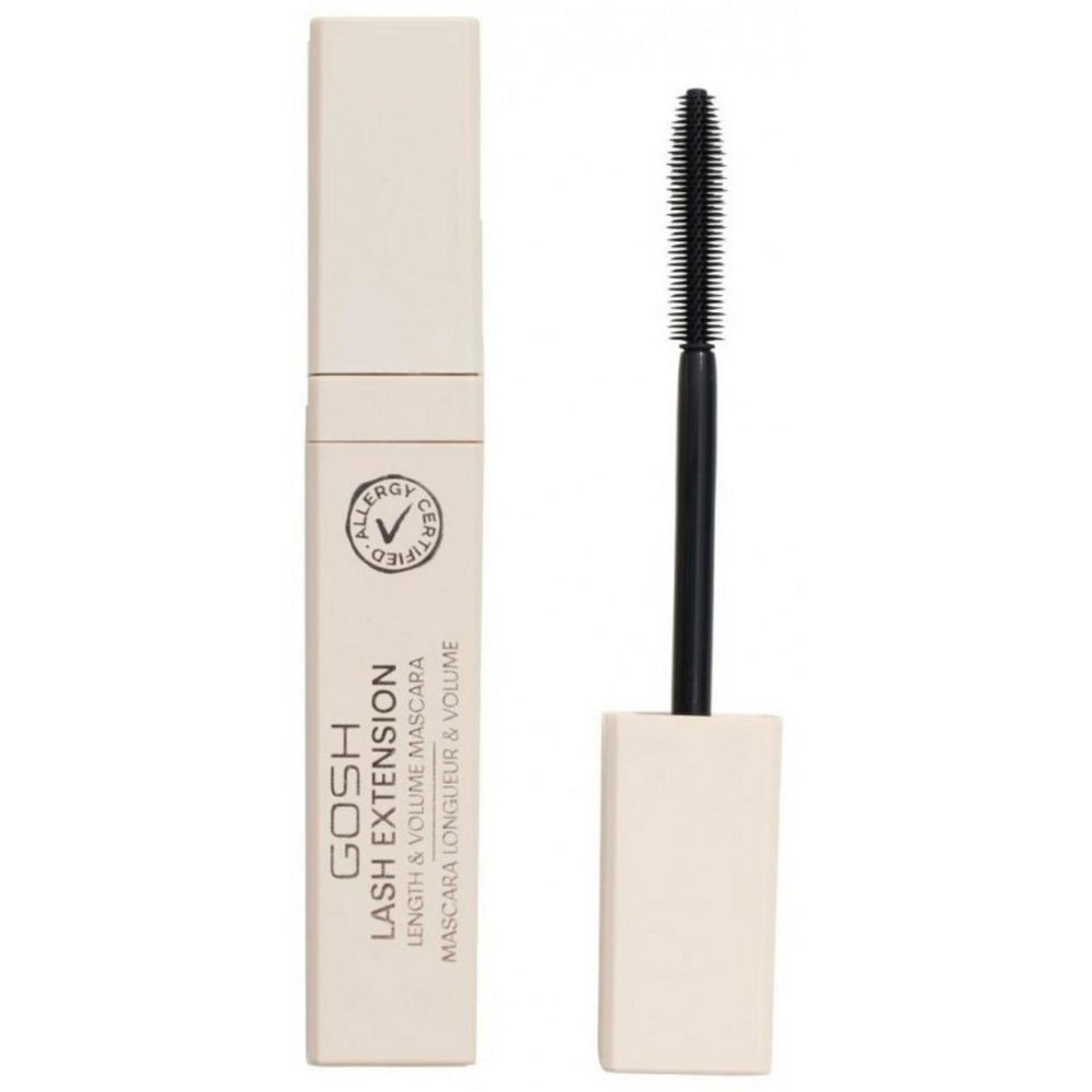 Gosh Lash Extension Lengthening – Mascara for Women, 001, Black, 7 ml
