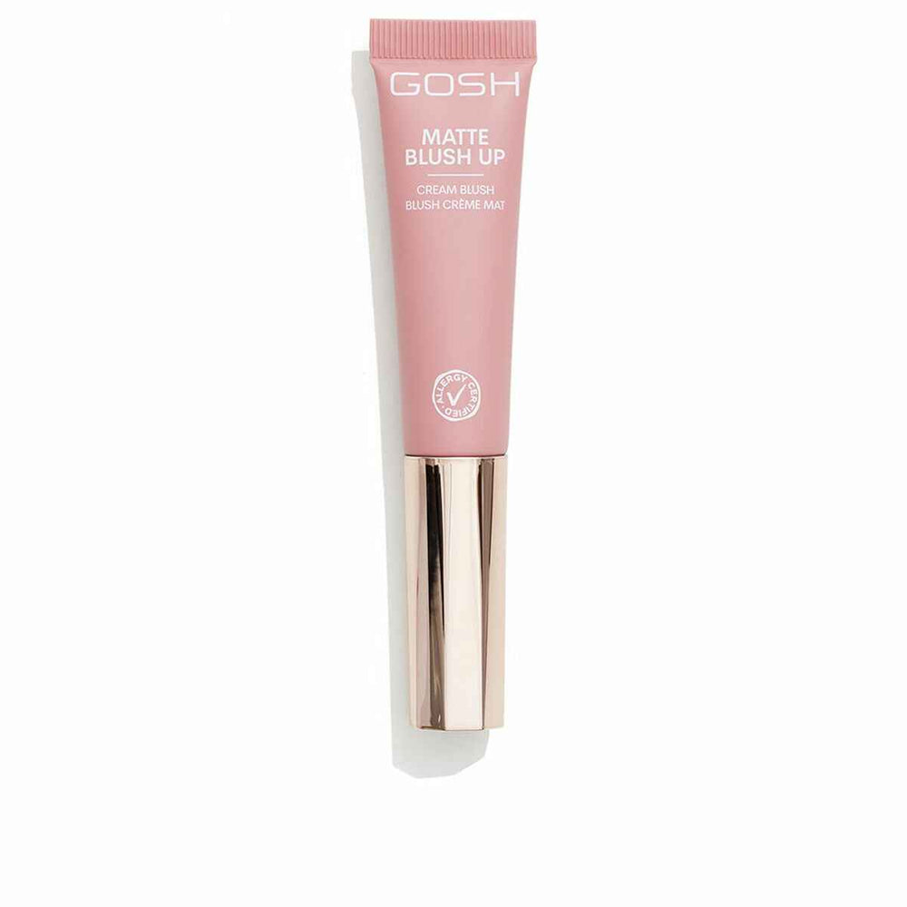 GOSH Matte Blush Up Colorete En Crema 002-Dusty Rose Unisex, 14 ml