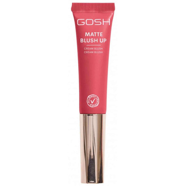 Gosh Blush Up Matte – Cream Blush for Women, 003, Cherry Berry, 14 ml