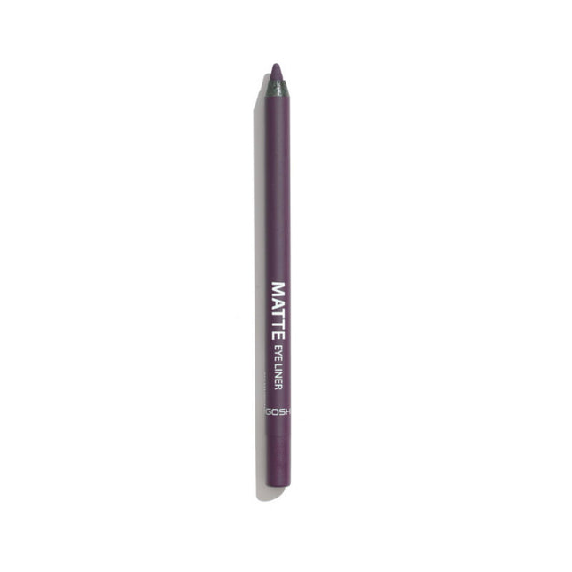Gosh Matte – Gel Pencil Eyeliner for Women, 019, Dusty Violet, 1.2 g
