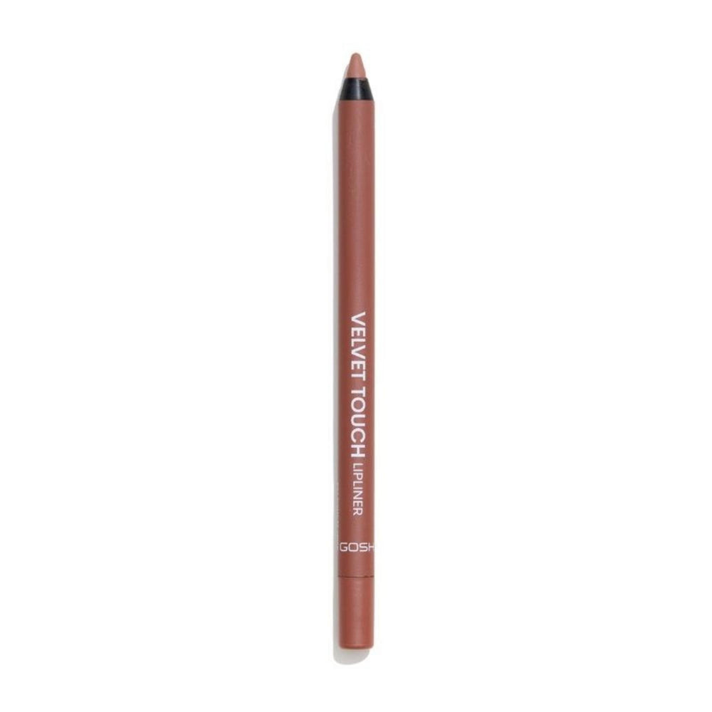 Gosh Velvet Touch Vitamin E – Lip liner pencil for Women, Lip Liner, 001, Nougat Crisp, 1.2 g
