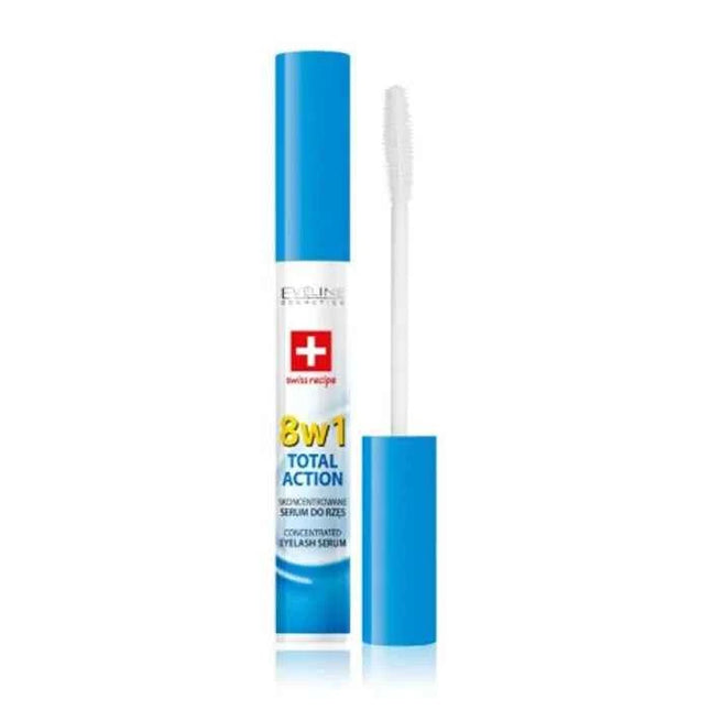 Eveline Total Action 8 In 1 Eyelash – Serum Unisex, 10 ml
