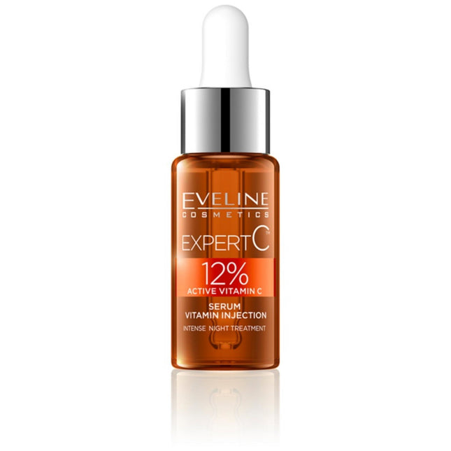Eveline Cosmetics Expert C Vitamin C Anti Aging Night – Serum for Women, For Face, 18 ml