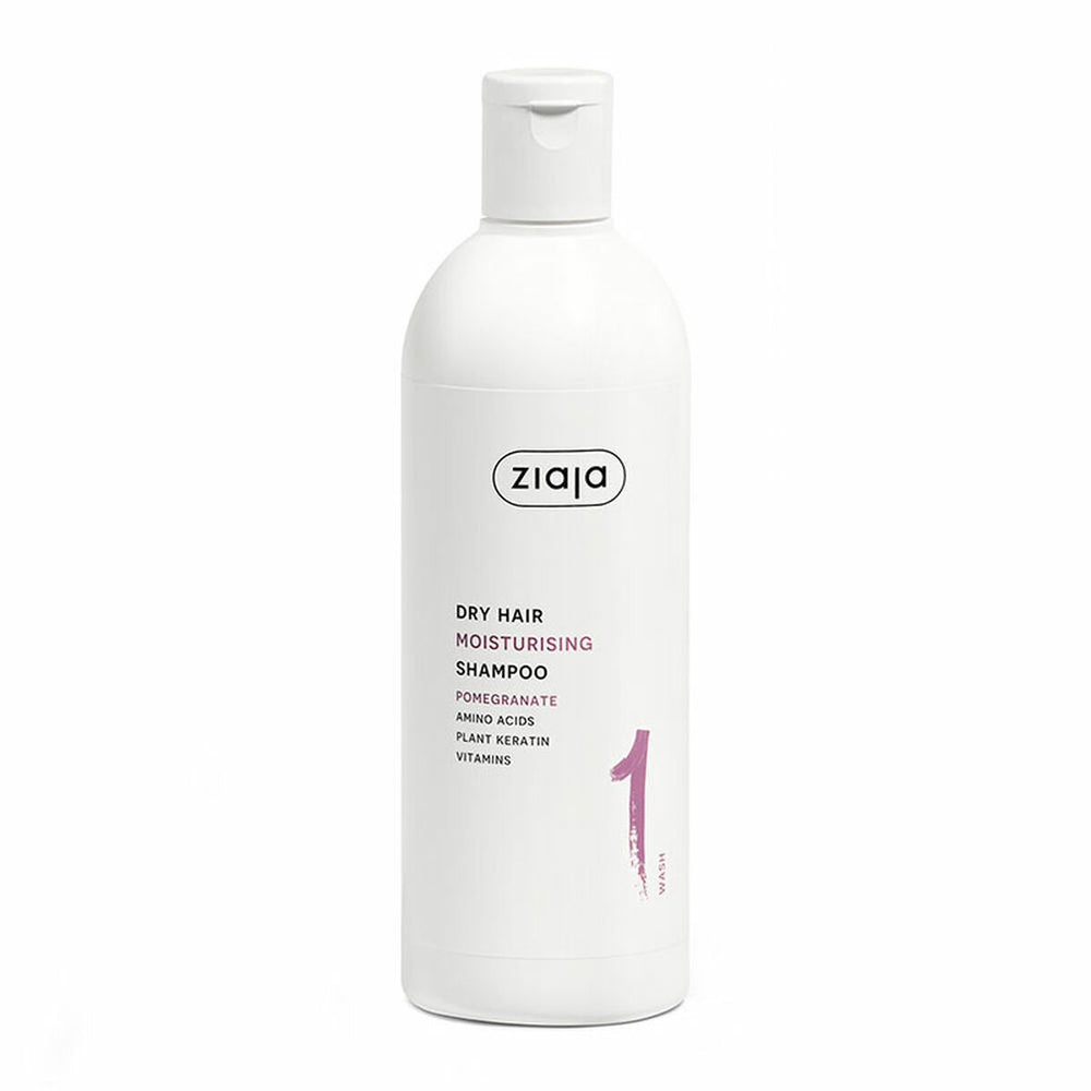 Ziaja Plant Essentials Champú Hidratante De Granada Unisex, 400 ml