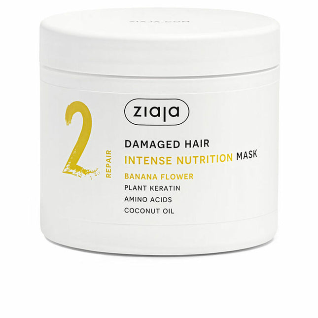 Ziaja Plant Essentials Mascarilla Capilar Nutritiva De Flor De Banana Unisex, 350 ml