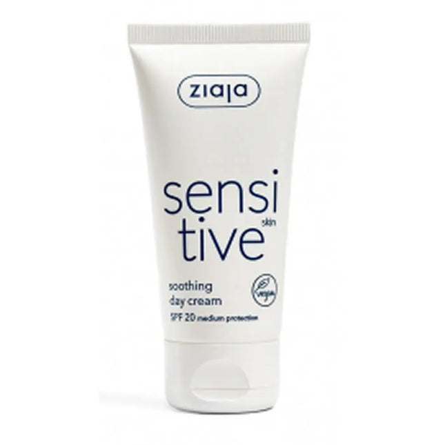 Ziaja Sensitive Crema Calmante De Día Para Pieles Sensibles Unisex, 50 ml